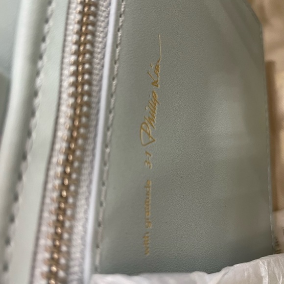 3.1 Phillip Lim Pashli Satchel Bag Vapor Blue “stiff Lock”